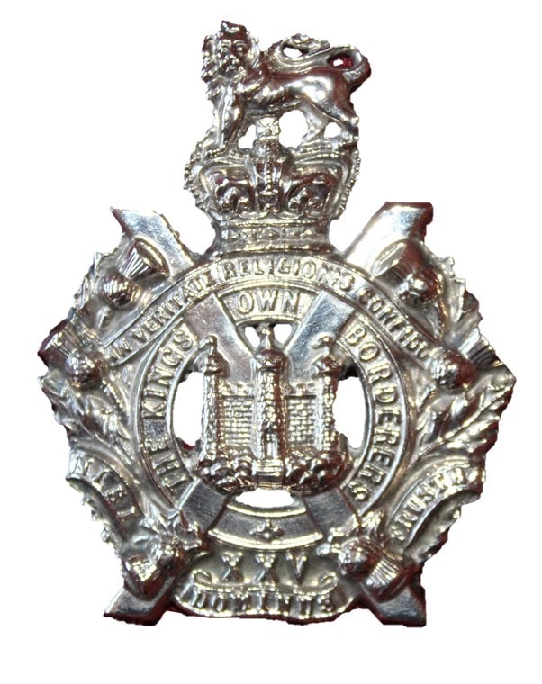KOSB glengarry badge
