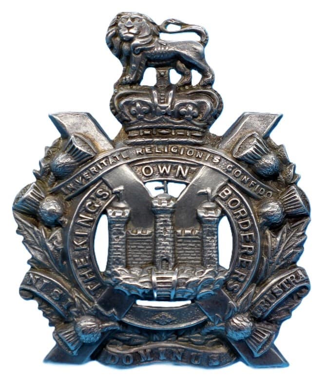 Kosb glengarry badge