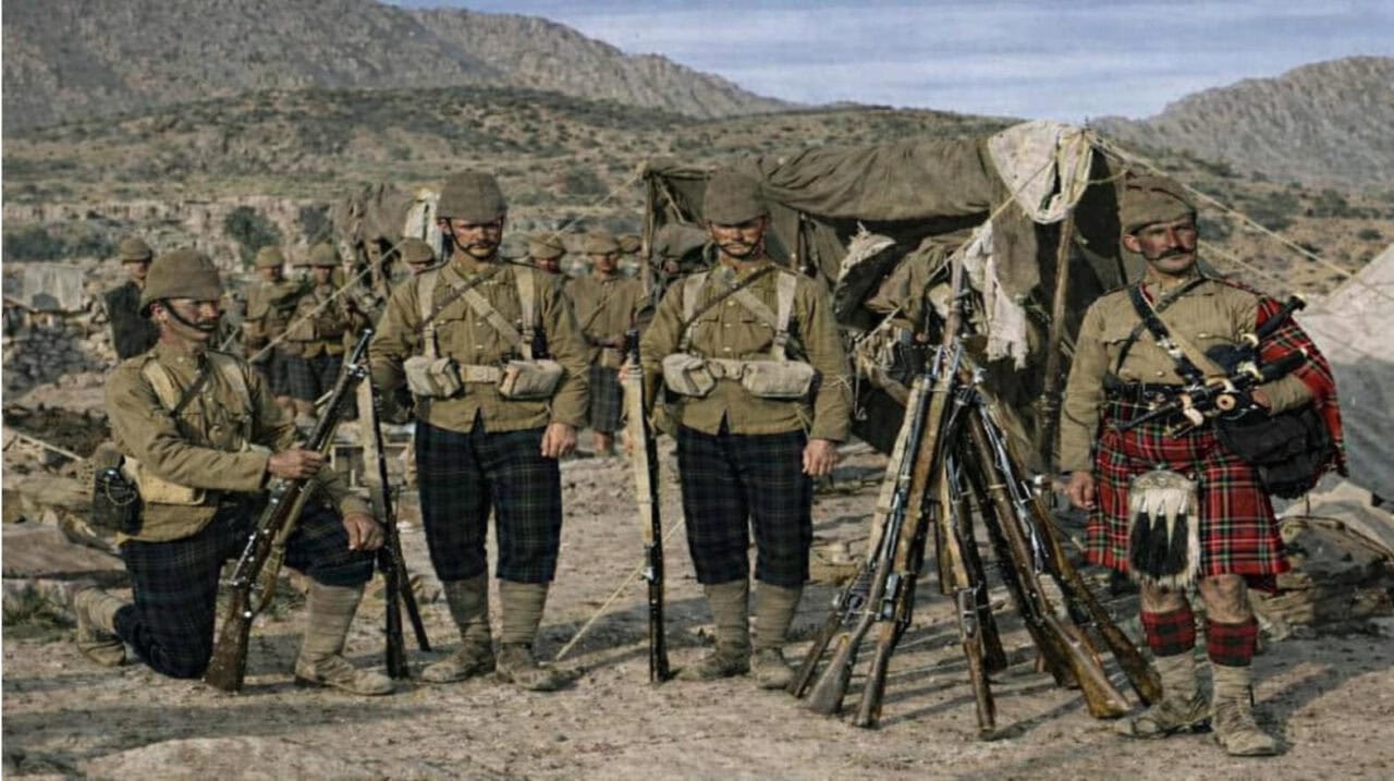 Borderers in India 1890s
